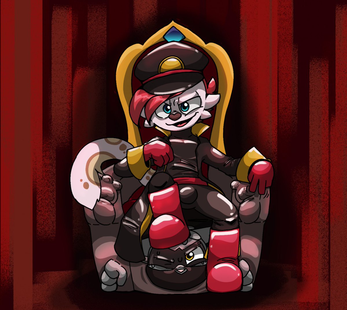 RoxxieTheTyrant's tweet photo. 🔫 Roxxie Schnee
🔫 He Him
🔫 Gay
🔫 Professional Villain / Tyrant
🔫 kinky bad guy
🔫 Dark Themes / Bad ends
🔫 Take what I want
🔫 sadistic fuck
🔫 Can, and will.
🔫 Rubber/Bondage/More
🔫 Open Dms
🔫 RP friendly
🔫 No minors
🔫 No Time Wasting https://t.co/HPZSlm0ovL