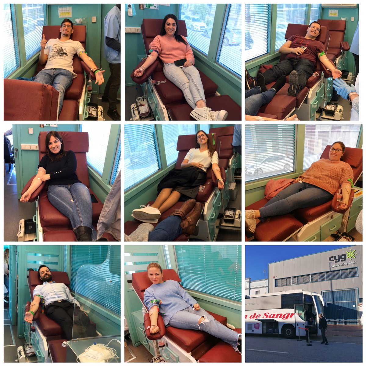 Damos la enhorabuena a nuestros #héroes de @CyGitsolutions por su generosidad en la campaña #DonaSangre y contribución por hacer de éste mundo un sitio mejor. Grandes profesionales, grandes personas #rrhh #weworkhappy #RSC #Sevilla