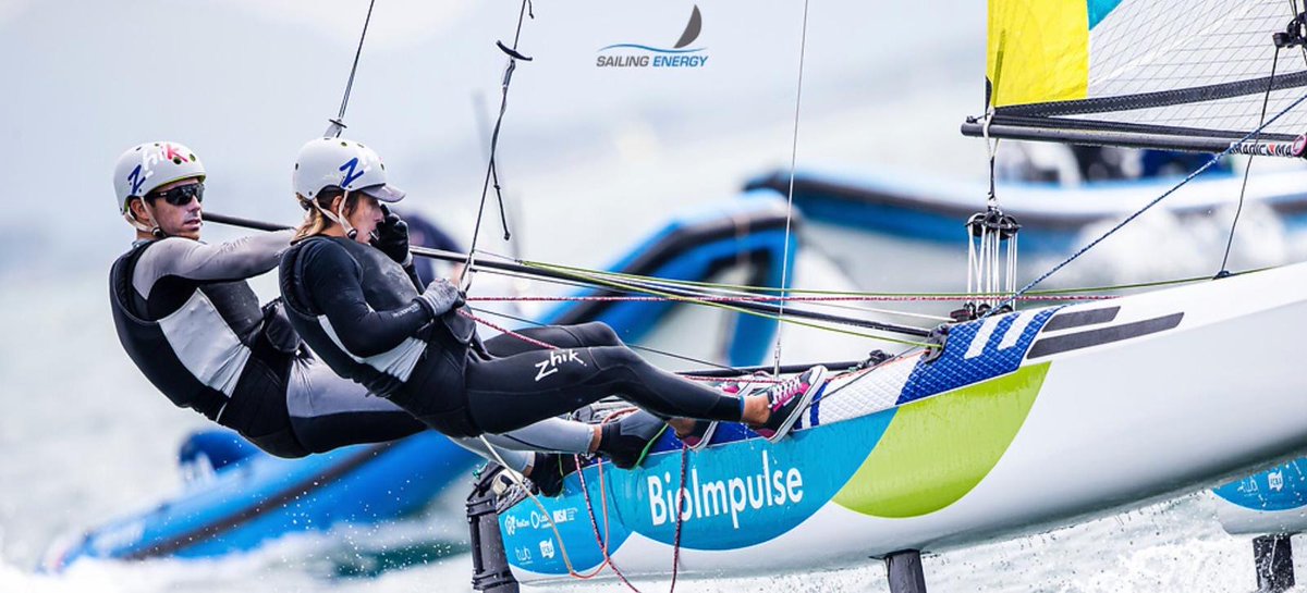 Leaf_Lesaffre's tweet photo. #BioImpulse 🌊💨⛵️150 days to go #Tokyo2020 #RoadtoTokyo
One month after their selection by the French National Olympic and Sports Committee to represent France in catamaran #Nacra17, @ManonAudinet & @DelapSailing
took 4th place at the World Cup Series Round 3, in Geelong, 🇦🇺 https://t.co/WbsDVPAAIi