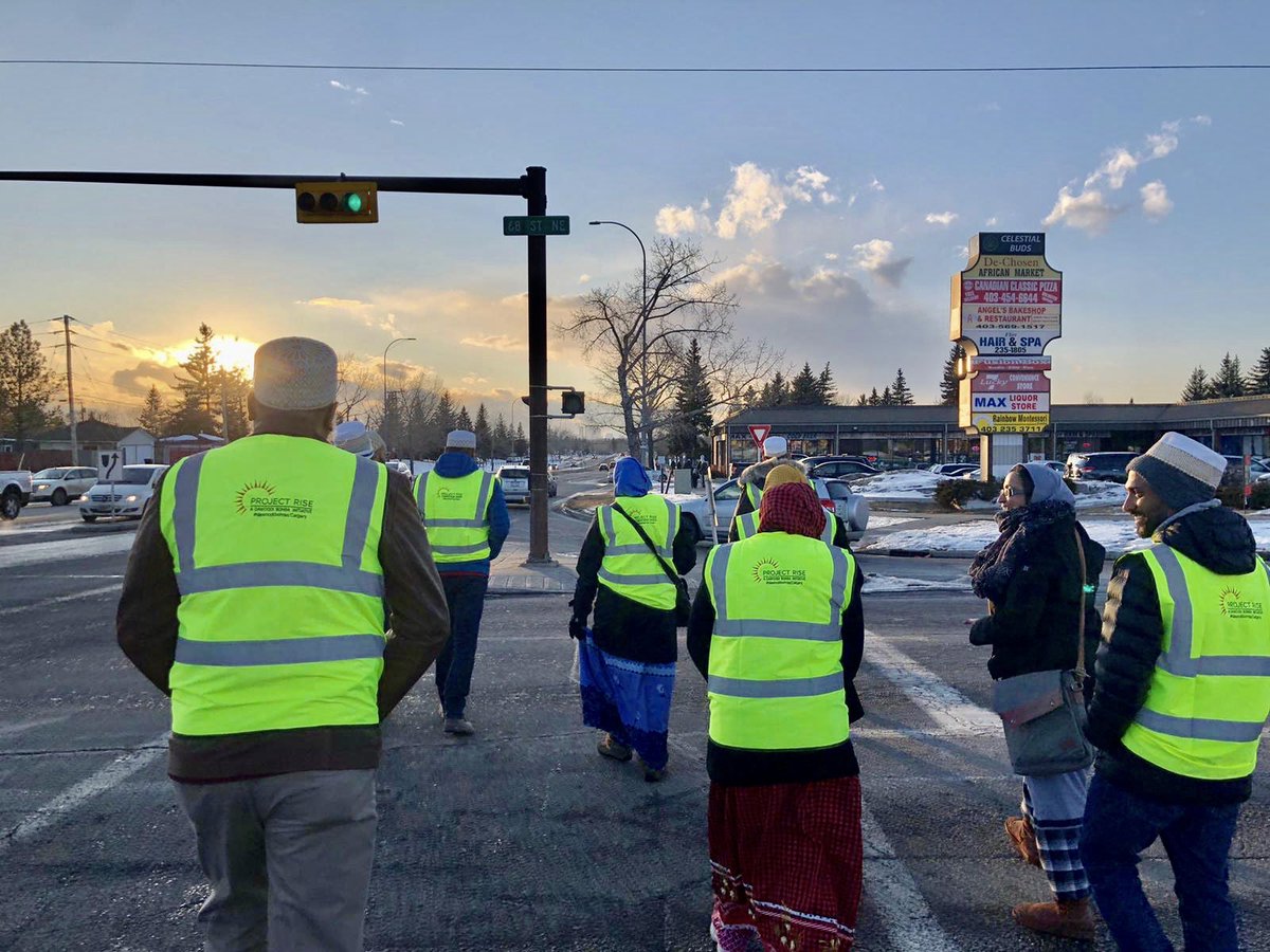 Dawoodi_Bohras's tweet photo. Embracing the extreme cold conditions for a 2, 5 or 10-km walk, our @ProjectRiseDB volunteers in #Calgary participated in the annual Coldest Night of the Year walkathon hosted by @mustardseedyyc that raises funds to end hunger and homelessness.

#ZeroHunger https://t.co/Zjt9j9QARb