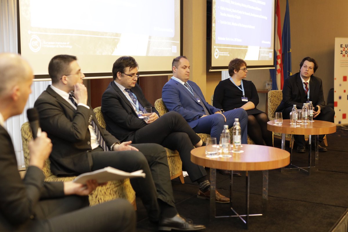 EITeu's tweet photo. #Croatia already hosts 5 EIT Hubs. EIT believes #EUinnovation is the key to tackling big societal challenges.
How can #EITCommunity assist in enhancing innovation capacity in #Croatia? Question is tackled now at #EITAwarenessDay.
🇭🇷#H2020 #MadeinEU #innovation #EITinnovation https://t.co/OW2BF72vBH