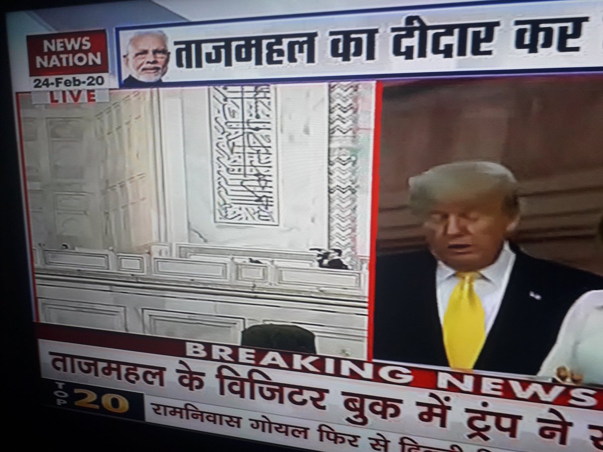 yogrekha's tweet photo. @realDonaldTrump #realtrump your fight against islamic terrorism during your affectionate deliberation Namaste Trump in Ahmadabad and rich tribute to timeless Indian culture reflects your personality of truth always wins. I will support you as president of USA https://t.co/g8vU9aQ6FN
