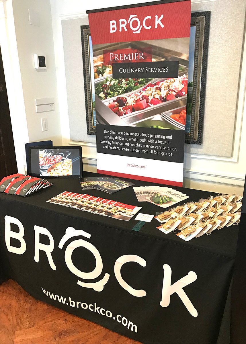 brockcoinc's tweet photo. Are you attending the National Business Officers Association conference in Orlando? See us at Booth 227 and find out how we can personalize your school's dining program. We can't wait to see you!
.
.
.
#independentschools #privateschool #boardingschool #culinaryprograms #NBOA https://t.co/uu7RTB2z4U