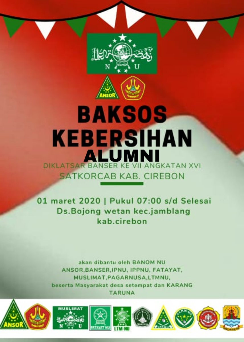AbdulWa19348731's tweet photo. Ayo Ramaikan sahabat2,...
@PanggihMulya 
@Mangbirin1 
@UjangBustomi 
@noeruzzaman 
@abil_habibi 
@NudiyaDenwatser 
@FifiMaghfiroh4 
@Ang_mumue 
@nu_online 
@NuCirebon 
@kopiluwak9900 
@ansorkapetakan 
@BanserCC 
@Banser_CyberNU 
@bansermania https://t.co/y4LoCdZ5WX