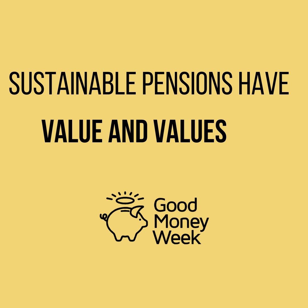 goodmoneyweek's tweet image. Sustainable #pension pots can do better financially than 
non-sustainable and non-ethical pots. 
Choosing a sustainable and #ethicalpension is for #values AND its value! Find out more at goodmoneyweek.com
***
#goodmoneyweek #mentionthepension #emailtemplates