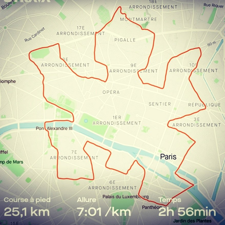 Nico35760's tweet photo. Hello.. et voilà après un peu moins de 3H dans Paris, mon 9ème GPS Draw... pour le : #KohLantaRunChallenge

https://t.co/VkUSoPOwhr

@KohLantaTF1
@DenisBrogniart
@TF1 https://t.co/BOLMJznbZO