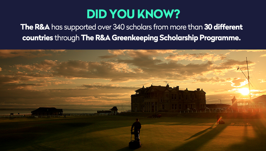Greenkeepers around the world work hard to keep the courses you love in great condition ⛳️

Tag a greenkeeper to say thank you for all they do 👇

Read about how the R&amp;A supports the Greenkeeper Scholarship Programme here  👉 bit.ly/RandAGreenkeep…