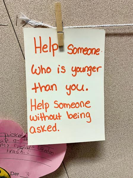 DwyerMustangs's tweet photo. Day 11 of our "15 Acts of Kindness" Challenge! "Help someone who is younger than you. Help someone without being asked." #DwyerHasHEART #NoWallsNoLimits #StateSchoolOfCharacter #15ActsOfKindness #KindnessChallenge https://t.co/WdWkzmtdWv