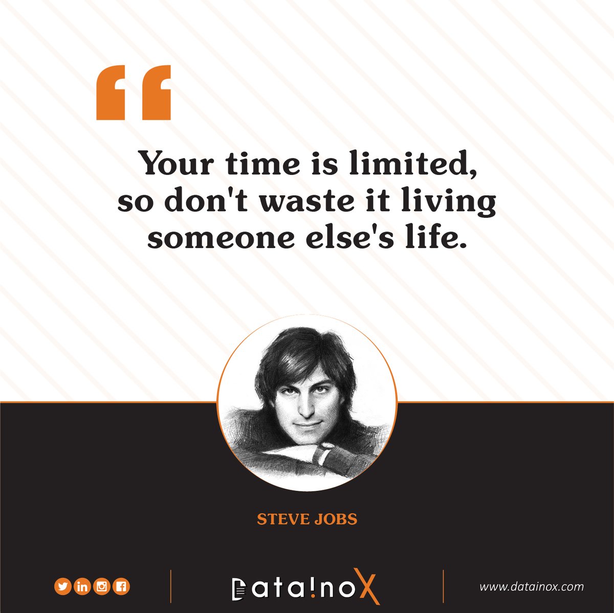 Datainox's tweet photo. Happy Birthday to the person who took a revolution in computer technology nobody can forget it, co-founder and CEO of Apple #SteveJobs
#HappyBirthday #MondayMotivation #Apple #Inspiration #HappyBirthday #Monday #MondayMorning #MondayThoughts #Believe #datainox #stevejobsquotes https://t.co/UH1uf6gs5U