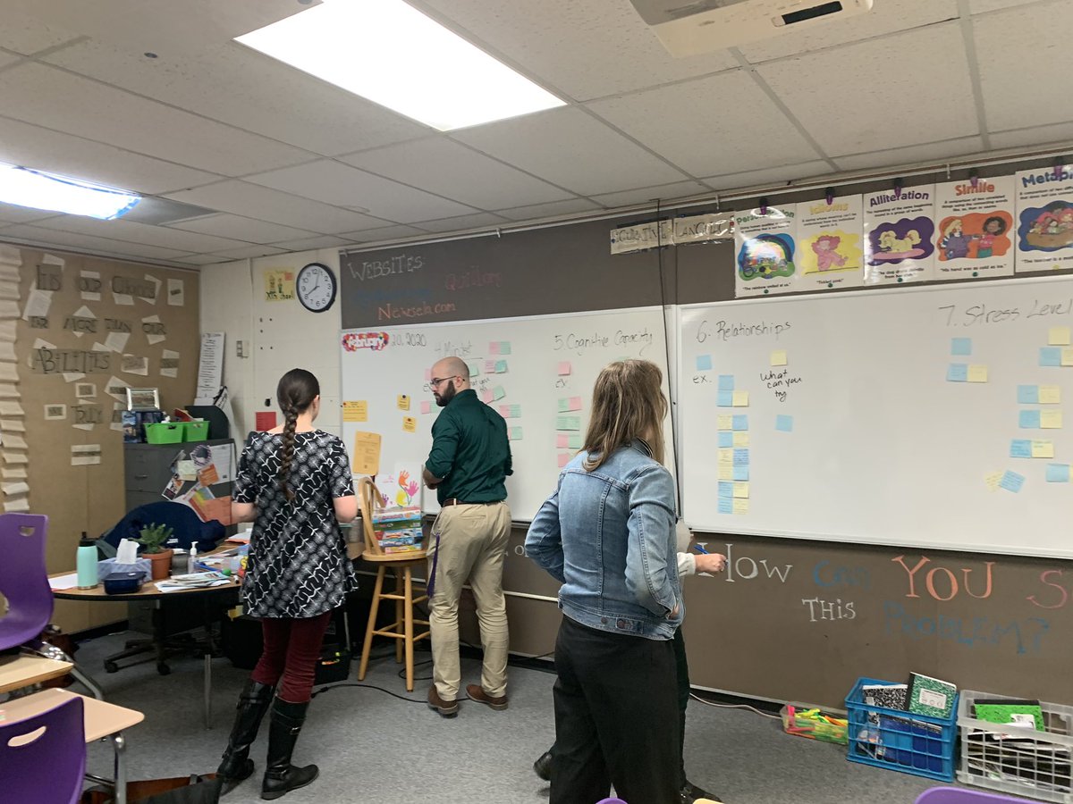 BethBartlome's tweet photo. Two-Hour Delay Professional Development at its best! #alwaysgrowingandlearning #engagingstudentswithpovertyinmind https://t.co/Ufyy26DJGv