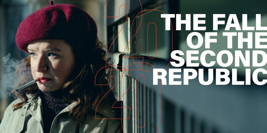 AbbeyTheatre's tweet photo. Our #FreeFirstPreview for #TheFallOfTheSecondRepublic is today! Here's a reminder of the running order. 

🕓 Queue forms outside the building

🎟️ Tickets distributed at 6.30pm

☕️ Relax in our bar or café once you have a ticket

🎭 Show begins at 7.30pm

https://t.co/YzF0E4o672 https://t.co/fIo0UA4bAO