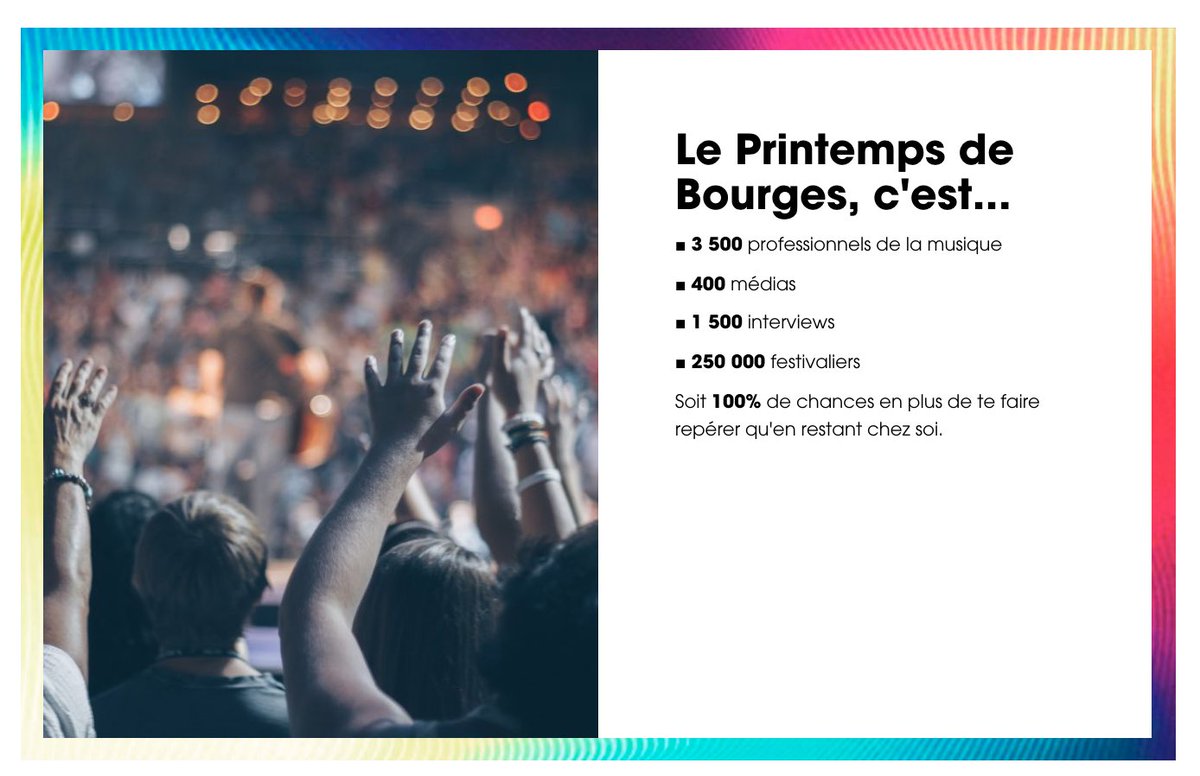 PARTENARIAT | Avis aux jeunes artistes ! <a href="/Spinnup_FR/">Spinnup France</a> vous offre l’opportunité de jouer en live sur la scène du Festival <a href="/PrintempsDB/">Le Printemps de Bourges Crédit Mutuel</a>. Pour participer › bit.ly/2PlS8t9