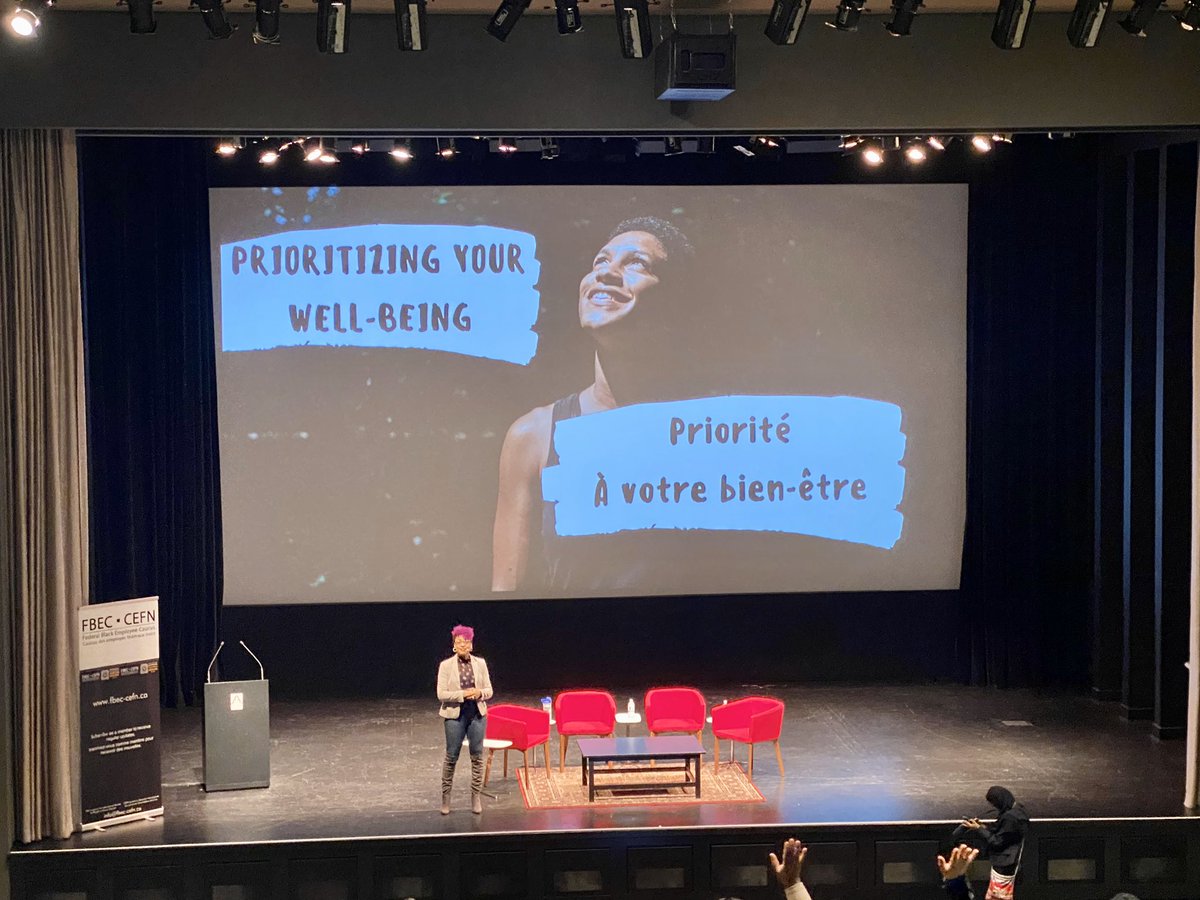 FBEC_CEFN's tweet photo. Live update @FBEC_CEFN annual meeting: mental health and prioritizing your well-being with Meghan Wills.
#BlackInclusion #FBEC https://t.co/DEmQKOBZKI