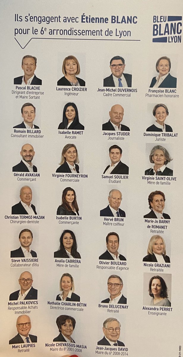 Samuel_Soulier's tweet photo. Très heureux de figurer en 11e position sur la liste de @p_blache dans le 6e arrondissement pour @blanc_etienne !
En cas de victoire les 15 et 22 mars je serai le plus jeune élu du 6e arrondissement. #ObjectifLyon #BleuBlancLyon #Municipales2020 https://t.co/JdABuCk3Sb