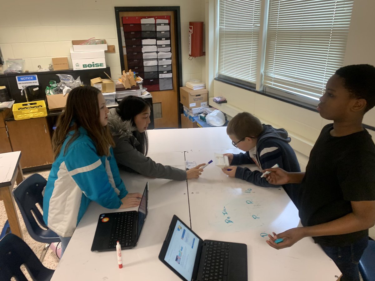 mcmsclark's tweet photo. Using 3D printed Periodic Table models and Kaplan’s Depth and Complexity to analyze patterns and rules for the periodic table of elements. https://t.co/xeSSsW4XYR