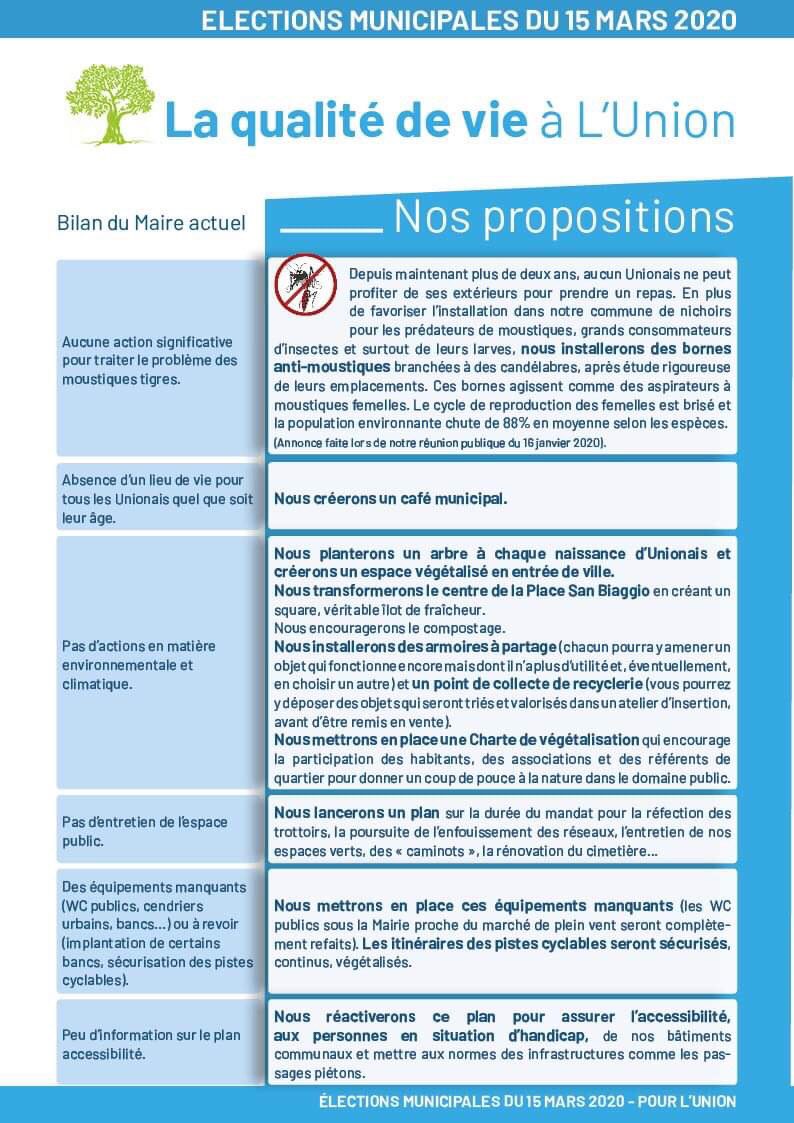 CgennaroSaint's tweet photo. [#ParlonsProjet]
Nous ferons de la qualité de vie une priorité.
Depuis 2014, notre commune a pris du retard dans ce domaine.
Découvrez nos propositions sur ce sujet ⤵️
#AimerLUnion
@pourlunion31 https://t.co/jud0SX1T8v
