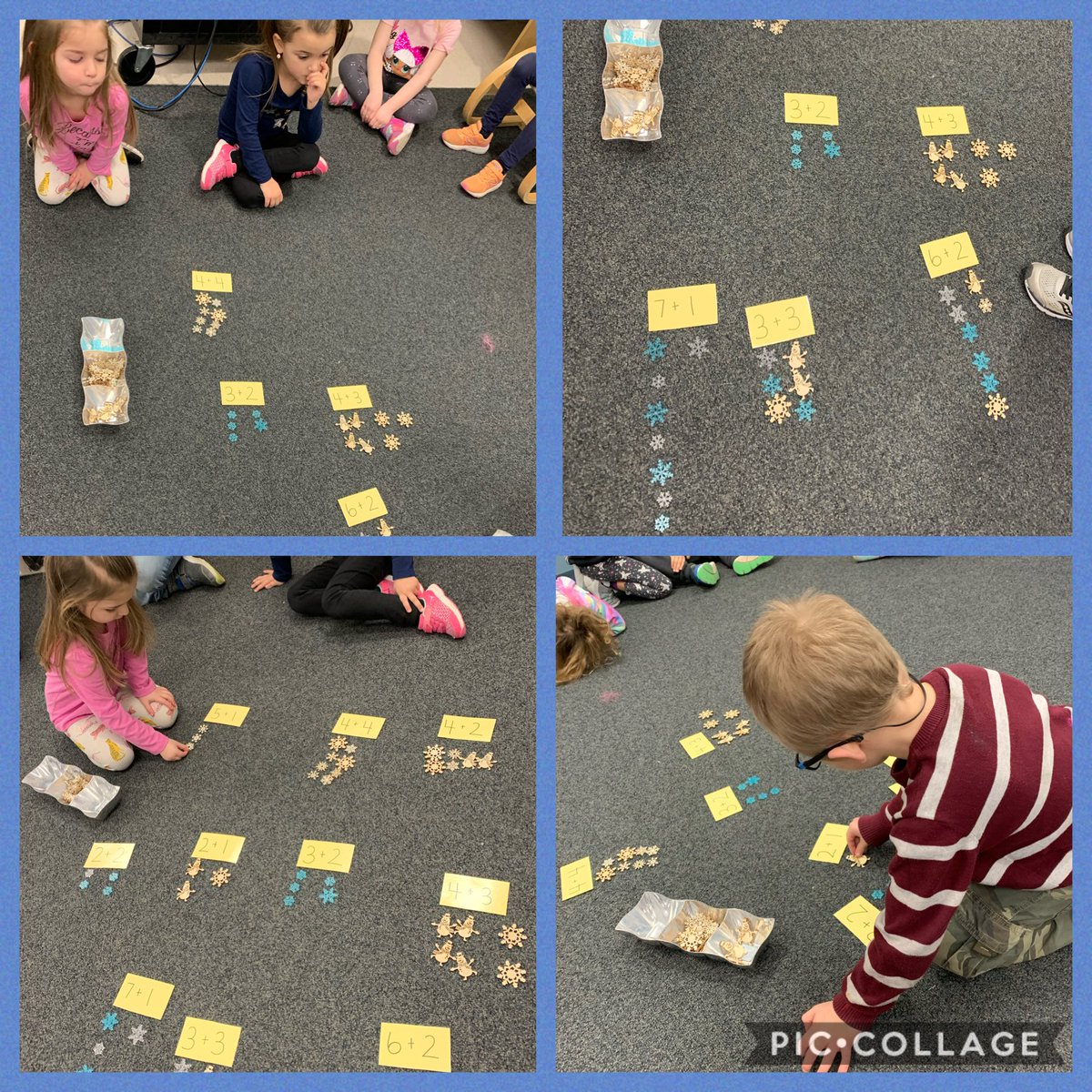 Learning to do addition. ⁦<a href="/Mrs_Burkhart/">Mrs. Burkhart</a>⁩ ⁦<a href="/AVG_Griffins/">A.V. Graham</a>⁩