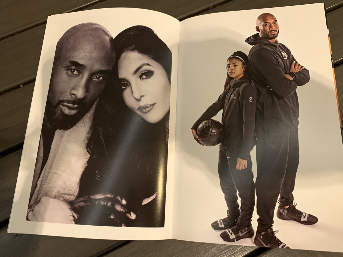 They only printed 20,000 copies of the program for today’s Kobe & Gigi memorial for those in attendance at Staples Center so here’s a thread of what it looks like for those unable to attend.