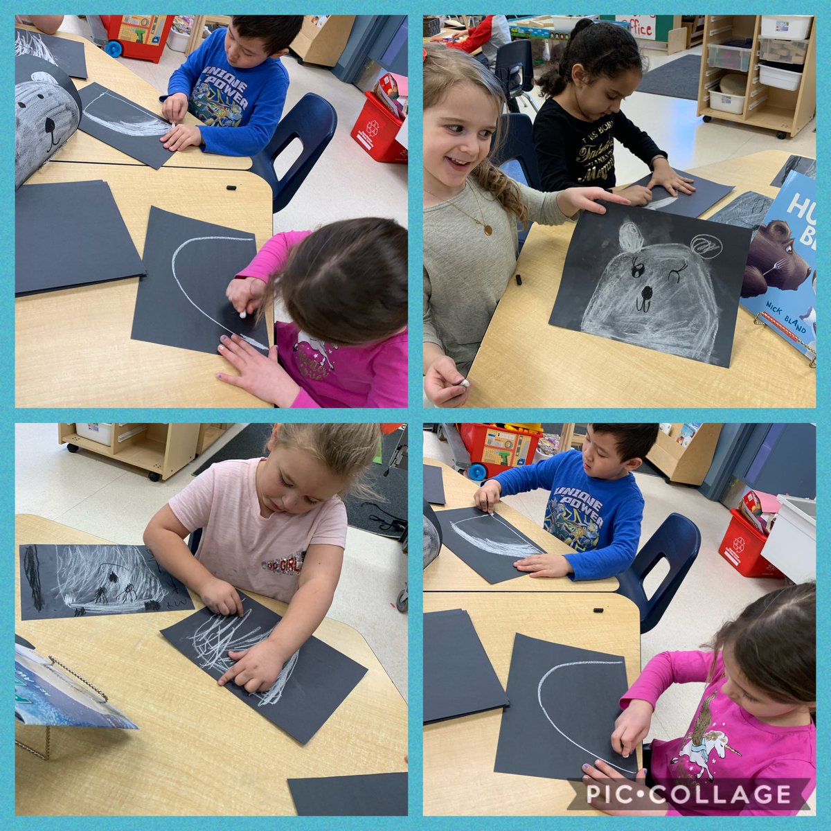 We learned about polar bears! ⁦<a href="/Mrs_Burkhart/">Mrs. Burkhart</a>⁩ ⁦<a href="/AVG_Griffins/">A.V. Graham</a>⁩