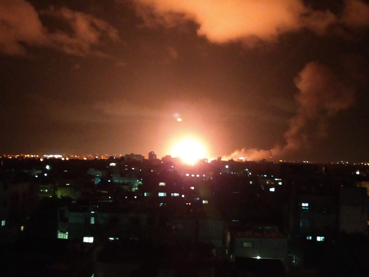 EmyPalestine's tweet photo. I am from the occupied Gaza and we are being BOMBED by Israel.

Where are you from? https://t.co/l5mBI5Y2Ex