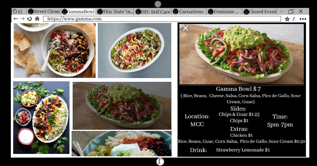 WiuGammas's tweet image. TODAY!!! Don’t snooze on some delicious Gamma Bowls! You don’t want to miss out. We will be at the MCC from 5-7pm hope to see you all there!!!! #GammaWeek #GammaBowls #WIU #ΣΛΓ