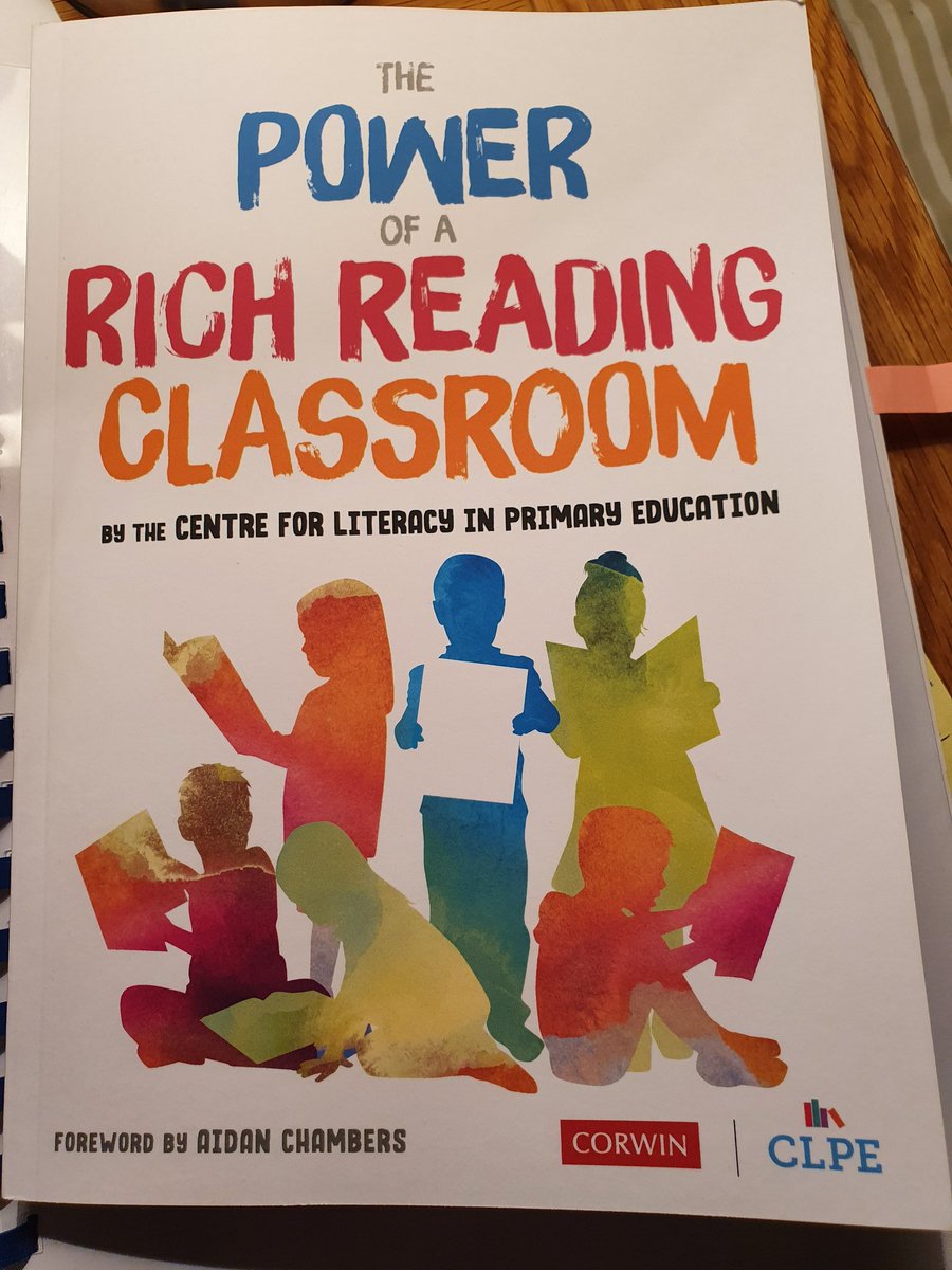 @clpe1 this will be my go to in my NQT year... actually hopefully for my teaching career. An inspiring read! 
#thepowerofarichreadingclassroom
#readingmotivation #readingteacher