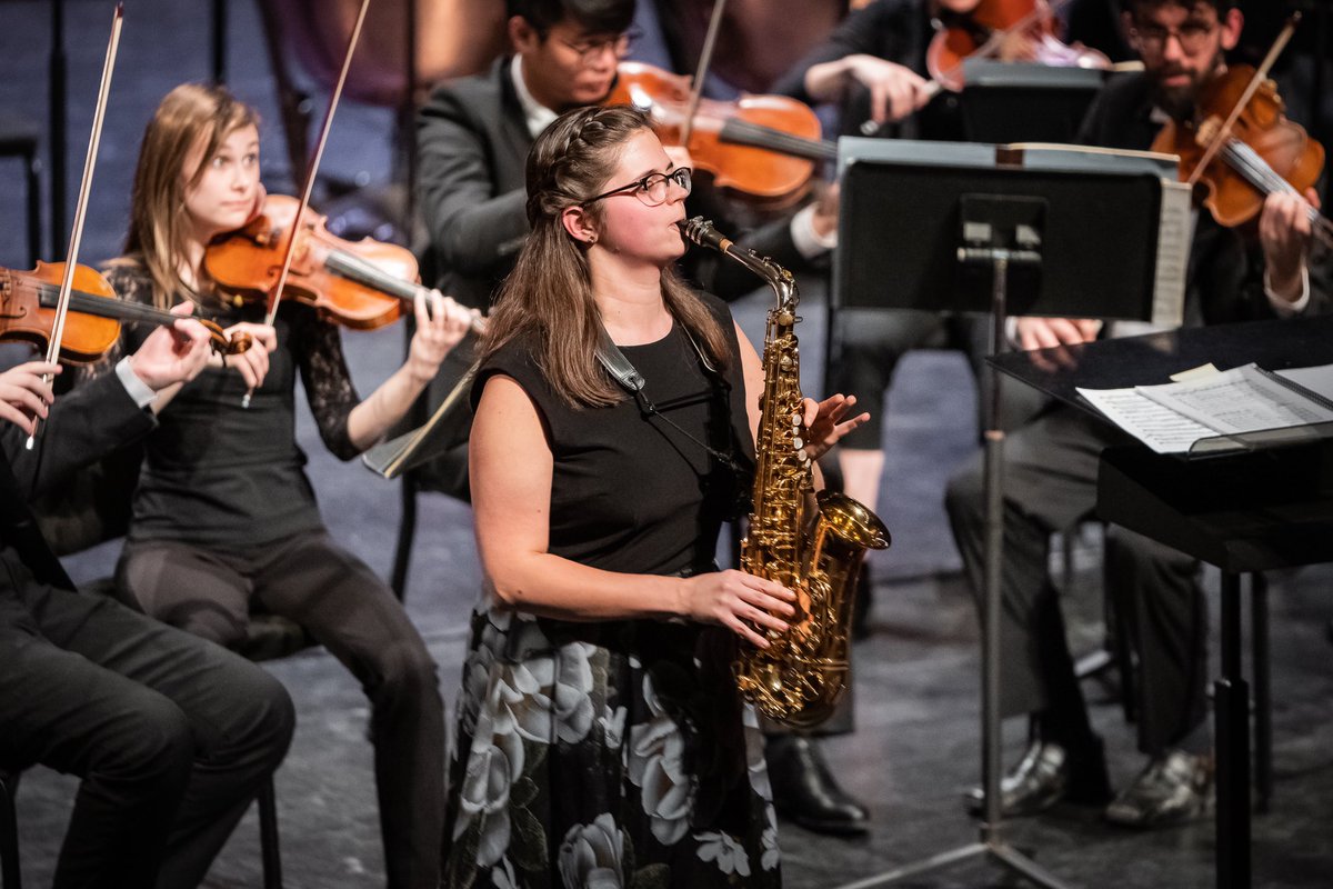 Congrats to Lindsey Welp (<a href="/LittleLindseyW/">CoffeeFuelled.eth</a>) on a beautiful and captivating performance of the Dubois Saxophone Concerto! You make us all proud! #saxophone #winning #classicalmusic