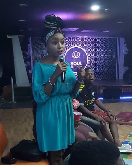 SoulCity_ng's tweet photo. And then delved into an enlightening interactive session on "Bad, Bold &amp; Beautiful"

#soulcityng #BadBoldandBeautiful #realtalk #realpeople #nojudgement #bodyrox #silverbirdabuja https://t.co/xzixIbEWnd