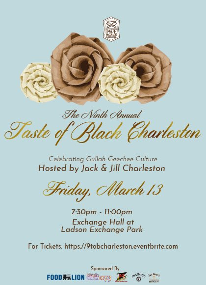 blackexposouth's tweet image. Love the VIP life? Grab a group #VIPSection for the 9th Annual Taste of Black #CharlestonSC taking place March 13! 🎟bit.ly/2FYTMMr

We have a limited VIP group packages that include: 8🎟, private table w/reserved seating &amp;amp; bottle service (2 bottles/mixers) for $1500.