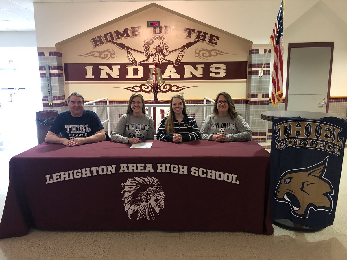 LASDAthletics's tweet photo. Congratulations to Katie Aaron who will be continuing her academic and athletic career in soccer at Thiel College!  Best of luck Katie! https://t.co/kQTzc5FtAn