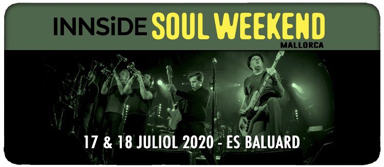 Our first summer festival is announced today. On July 18th we head to Spain for the  Mallorca SOUL Weekend

Ticket link coming soon via our website, you can also find all other SF20 dates and new music news at stonefoundation.co.uk #mallorcasoul #mallorcasoulweekend