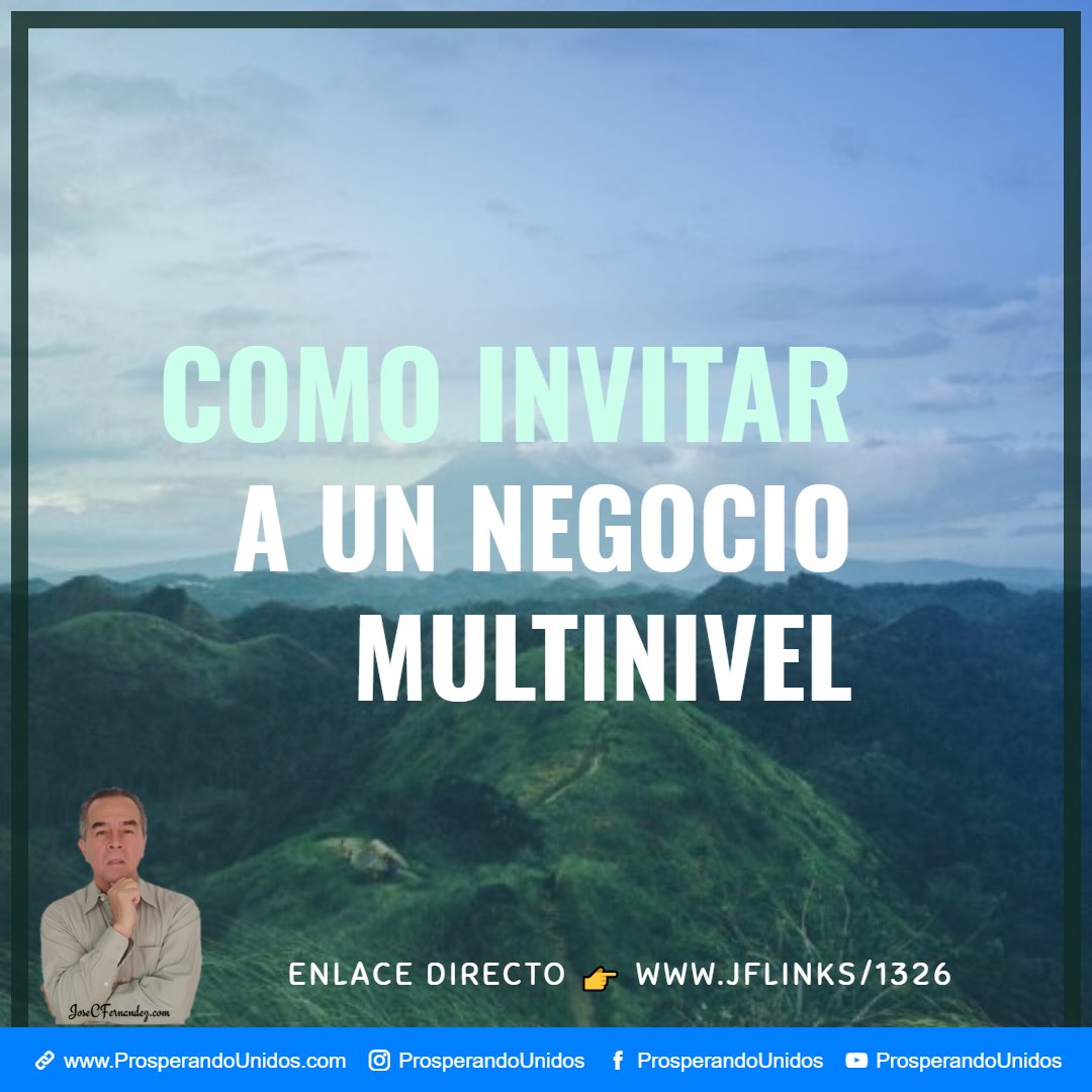 SoyJose_Com's tweet photo. Publicación Actualizada en mi Blog:

1.- Cómo Mejorar tu invitación a tu negocio.
2.- Porque mucha gente no te hace caso
3.- Un ejemplo de como contactar y..
4.- ¿Cual es la palabra que TIENES que incluir cuando invites? 

Aprende eso y mas en el enlace que se muestra en la foto https://t.co/k9xUZ3zLBb