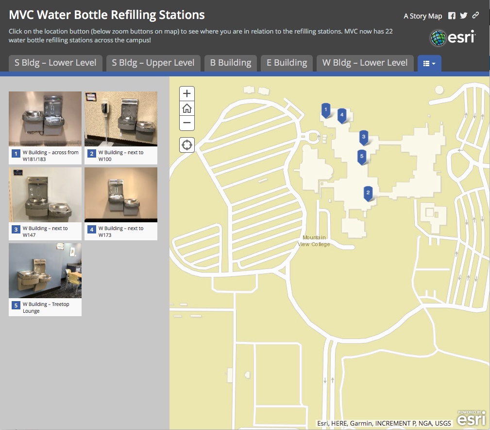 SustainableMVC's tweet image. Mountain View has added 3 more water bottle refilling stations on campus, for a total of 22! Check out the updated map here: bit.ly/mvcWater