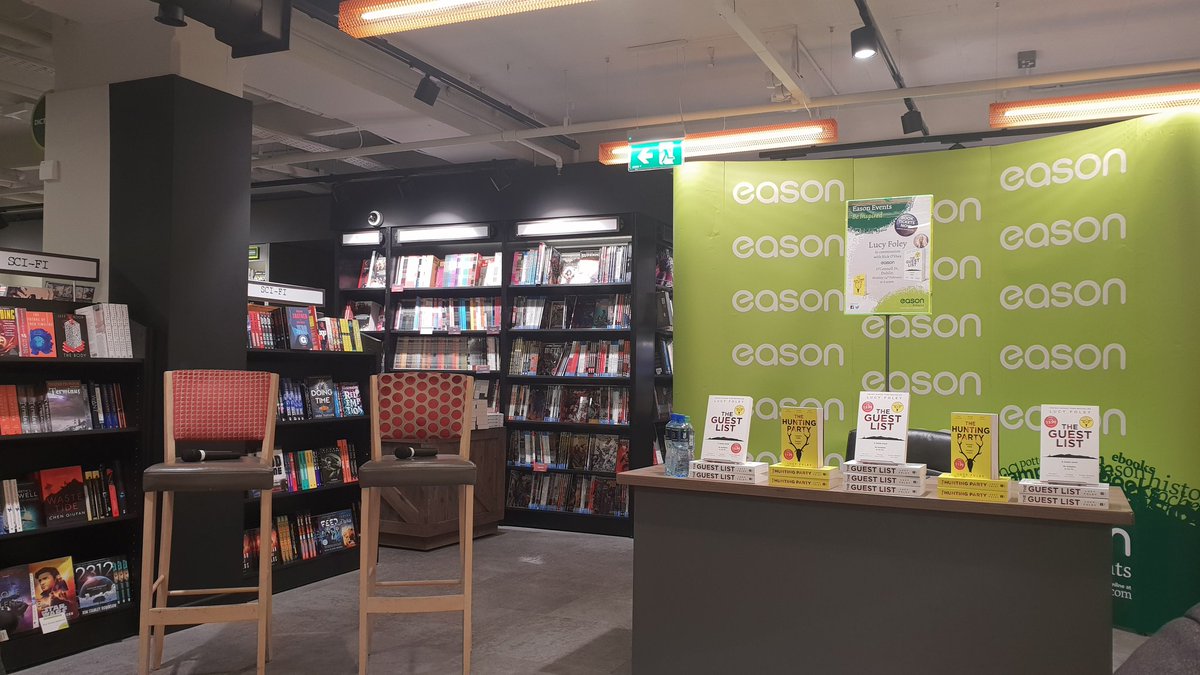 helenajuly's tweet photo. Great to be on the guest list😎 @easons this evening, excitement mounting for @lucyfoleytweets with @rickoshea And looking forward to discussing the book some more in April @IrishEmbBelgium #EmbassyBookClub as part of our #VisibleWomen2020 reading list 📚💚 #ReadingIrish https://t.co/rCpmjQXqOT