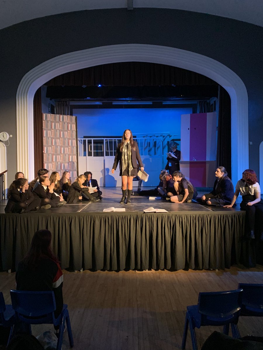 CaldiesMusical's tweet photo. Into the Hall now with 6 weeks to go! #exciting #wewillrockyou ⁦@CaldiesMusic⁩ https://t.co/P9Hdeoo7kp