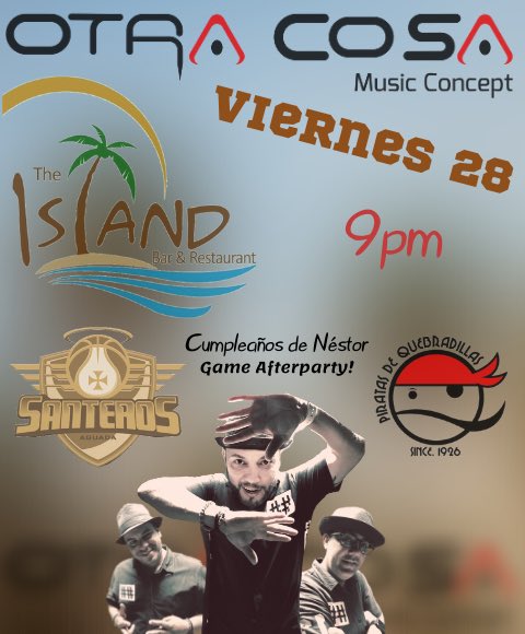 OtraCosaMC's tweet photo. Viernes de party en Aguada! Llégale! https://t.co/gZO3GP4eg1