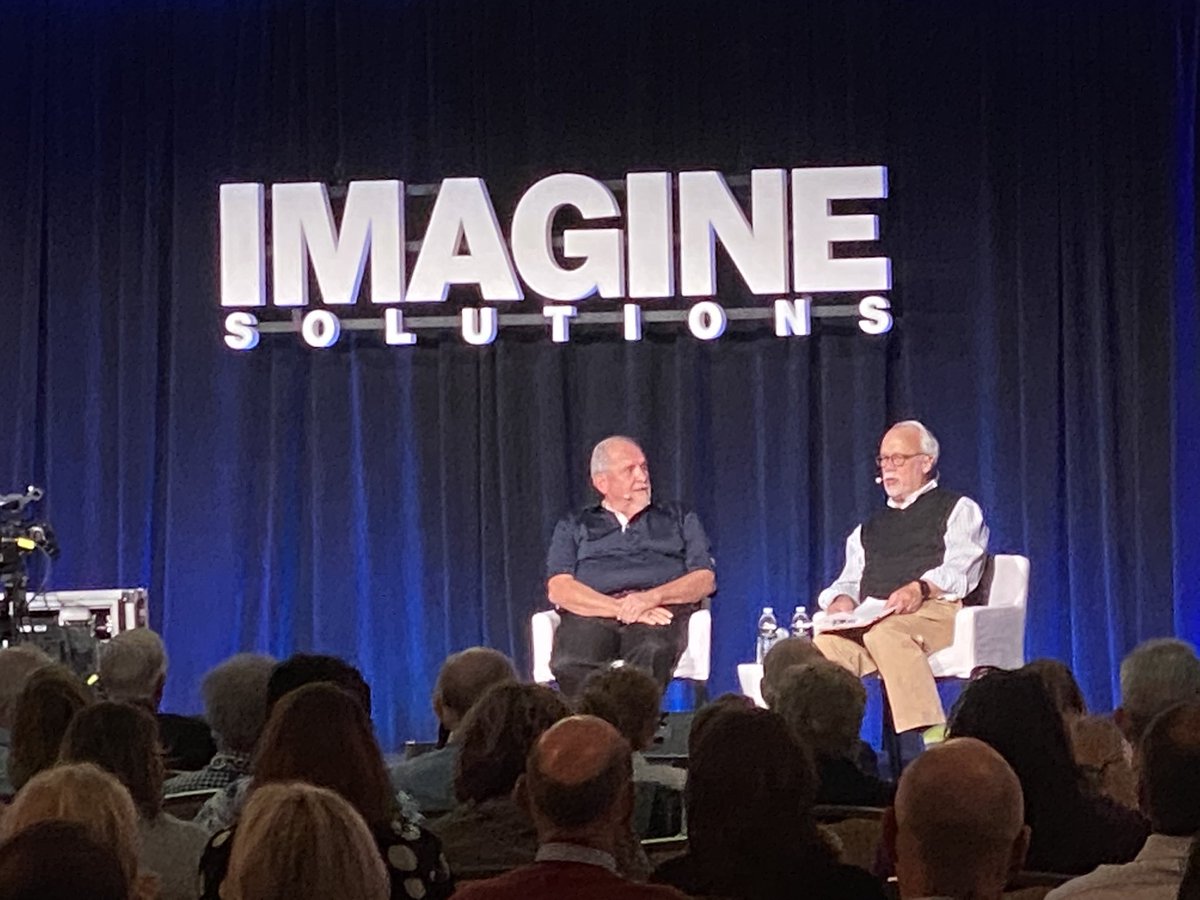 daniel_kraft's tweet photo. Legendary epidemiologist @LarryBrilliant on #COVID19 We are “facing it with 15th &amp; 16th century tools: isolation, personal hygiene, social distance...”. #coronavirus.   More on new approaches to end #pandemics at https://t.co/9q8emwQY15 #imagine10 https://t.co/K0rN74Egws