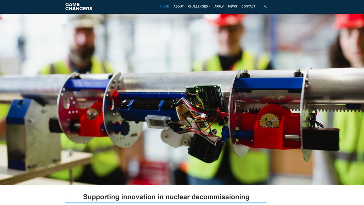 Great to see our REACH System feasibility prototype on the <a href="/GC_Innovators/">Game Changers</a> website.  Things have moved on a lot from here, we're currently designing version 2 and doing another feasibility study on some more capability.