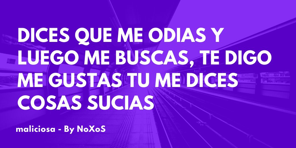 NoXoS7's tweet image. The NoXoS #rockcore #maliciosa