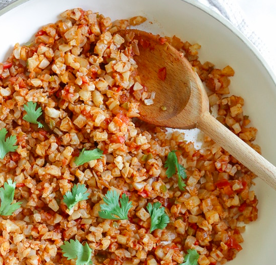 mandersonTOA's tweet photo. One of my absolute favorite sides for a Mexican dish. It's on our menu tonight with enchilada chicken roll-ups. So flavorful you won't even know it's cauliflower rice! https://t.co/riwcOFENMo https://t.co/rlCG7jm5kn