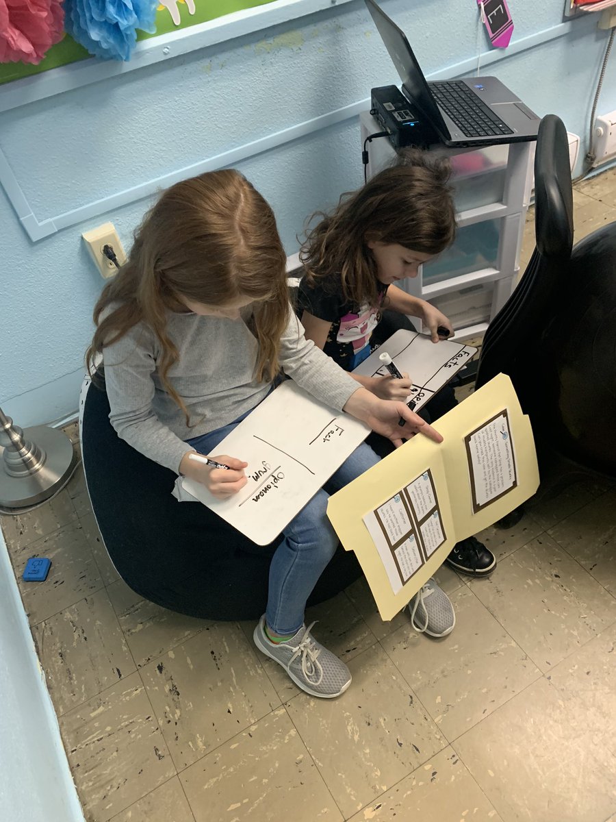 astilesECASD's tweet photo. We have some of the world’s top detectives in the Title room today cracking open cases using their fact and opinion skills #EC_Proud https://t.co/MMl8ej4qS2