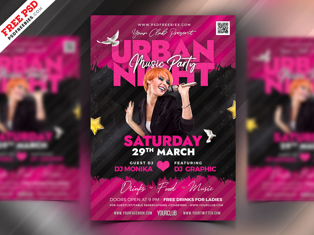 Psdfreebies Free Urban Party Club Flyer Psd Template Download Here T Co Regfvduqka Freepsd Psd Photoshop Freeflyer Flyerpsd Psdflyer Partyflyer Clubflyer Freedesign T Co Cvg3vteejv