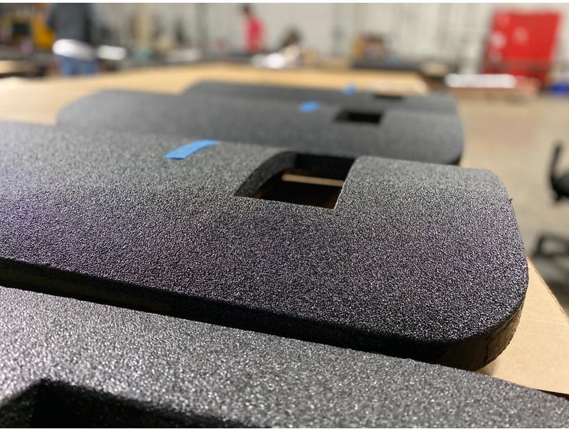 HighComArmor's tweet photo. A fresh batch of our Bellfire LTS Shield getting fitted with handles and ballistic viewports. As one of the only manufactures of shields in the USA, we handcraft every aspect in-house for maximum quality assurance. #highcomarmor #tacticalshield #armor https://t.co/gMyRH0Bz2q