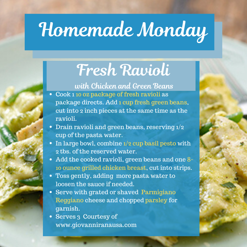 AdamsMarkets's tweet photo. Happy #HomemadeMonday everyone! ๐ฉโ๐ณ
This week try a super-simple pasta dish to start your week off right ๐
#ItAintEasyBeingGreenBeans #FreshPastaFTW #MondayNightMeals https://t.co/BCF3pUPIMI