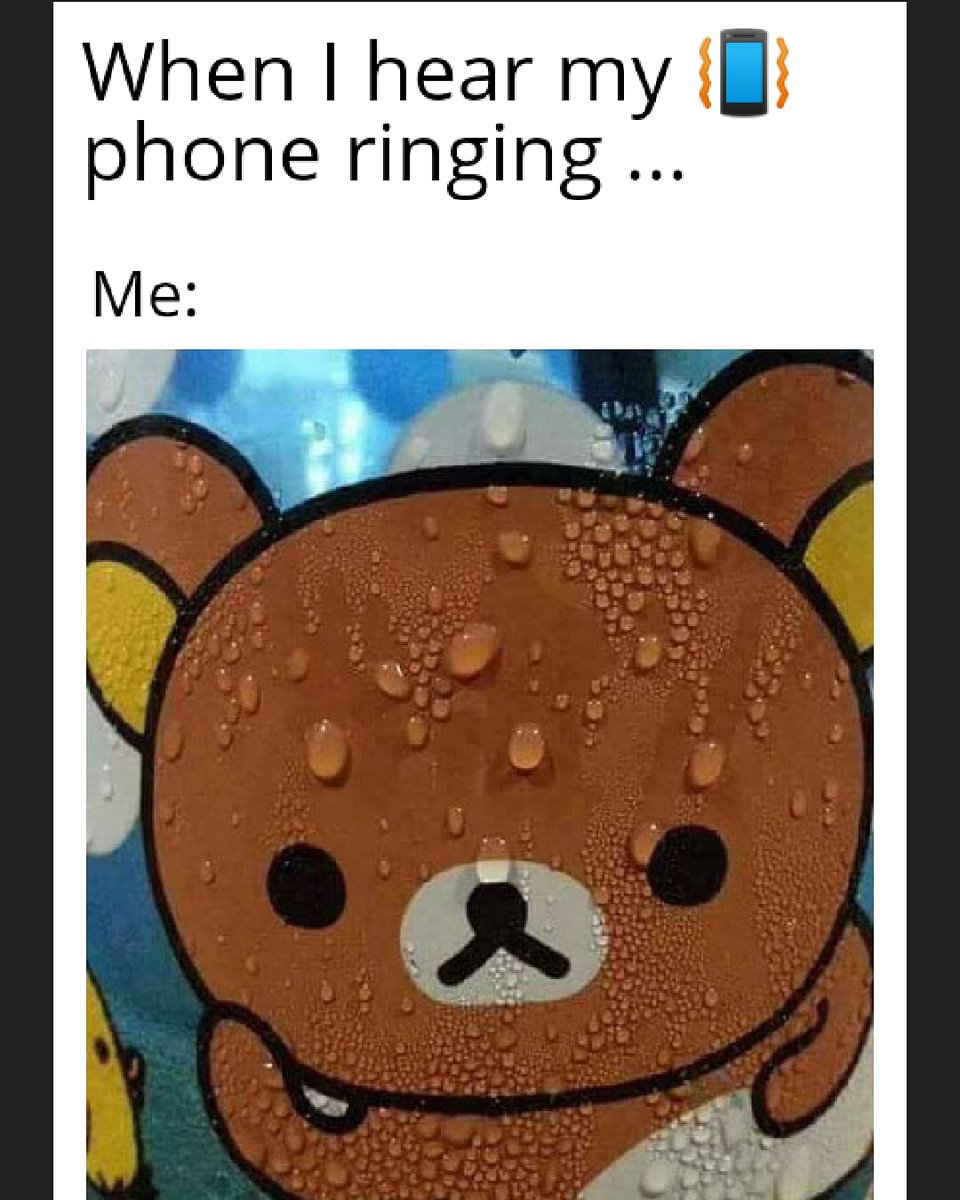 likeridingafish's tweet photo. Please don't call us! Not in this age of texting!
🙈🙈
#likeridingafishmemes #dontcallme #onlytext #likeridingafish #likeridingafishmemes #socialanxietymemes https://t.co/yK5oyQG8bd