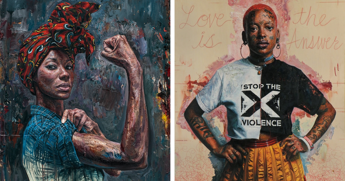 ArtModels's tweet photo. Dynamic Paintings Fuse Realism With Rawness to Depict Empowering Portraits of Women→ https://t.co/pNoqipEZE9
Via @mymodernmet
#MondayMotivation #Realism #FigurativeArt #TimOkamura #ModernArt https://t.co/aOx3gR8LNY
