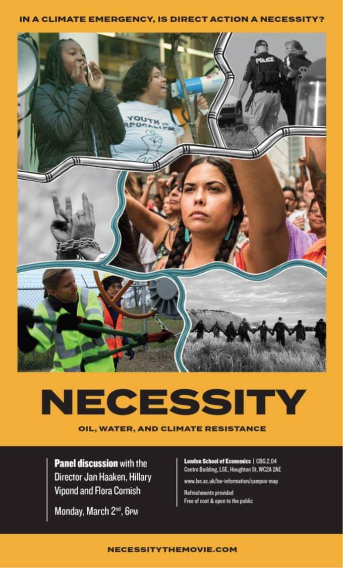 Please join us on Mon 2 March for a London screening of Necessity. If will also be a chance for london/s.e. crew to get together to discuss our ride to #cop26 facebook.com/events/2116688…