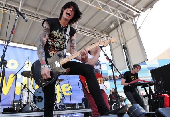 Happy birthday to Trace Cyrus from Metro Station AKA the guy with the ultimate look.  : Bryan Bedder 