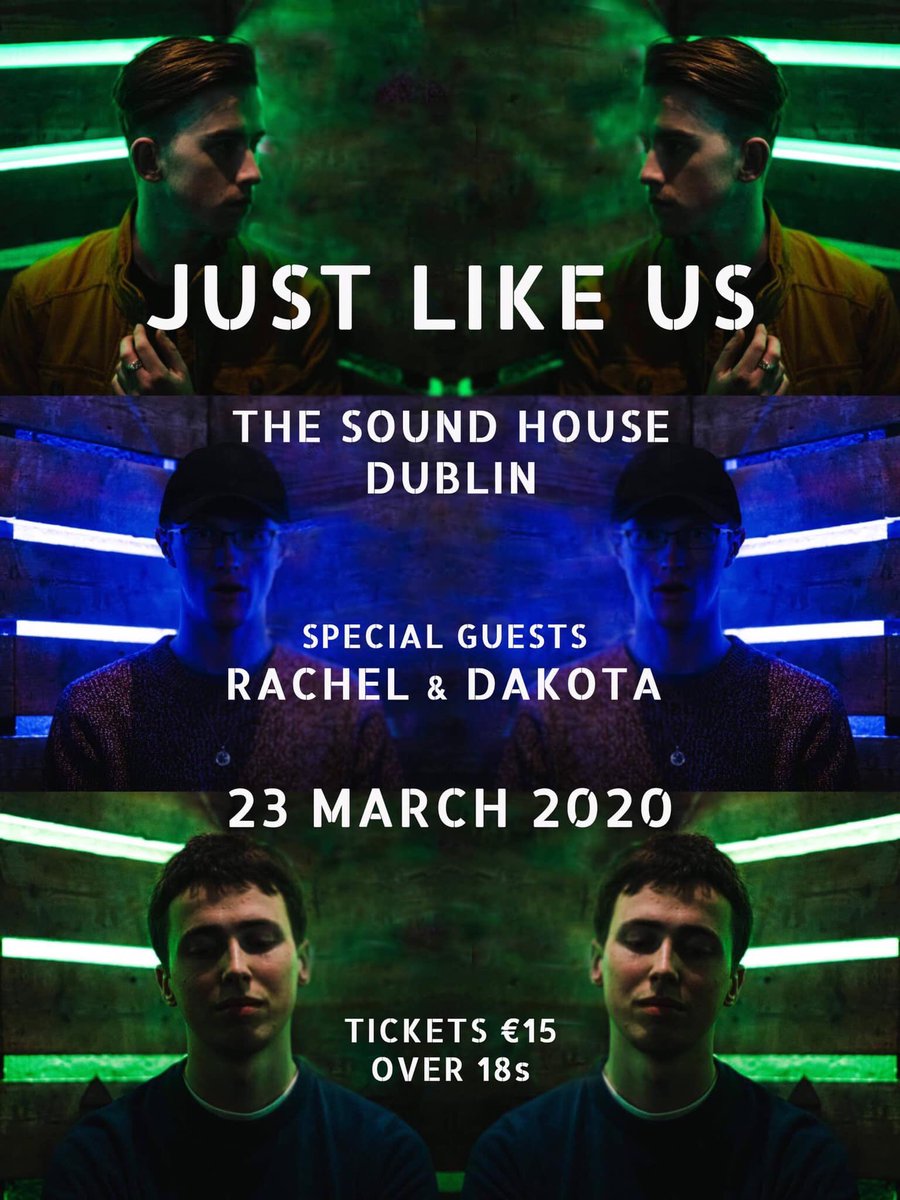 Heyo we’re back 🤠🤠 

Beyond buzzed to be joining Just Like Us for their headline show at @thesoundhousedublin on March 23rd 🕺

Tickets are now on sale and can be purchased through the link in our bio! 

See yis there 🌞