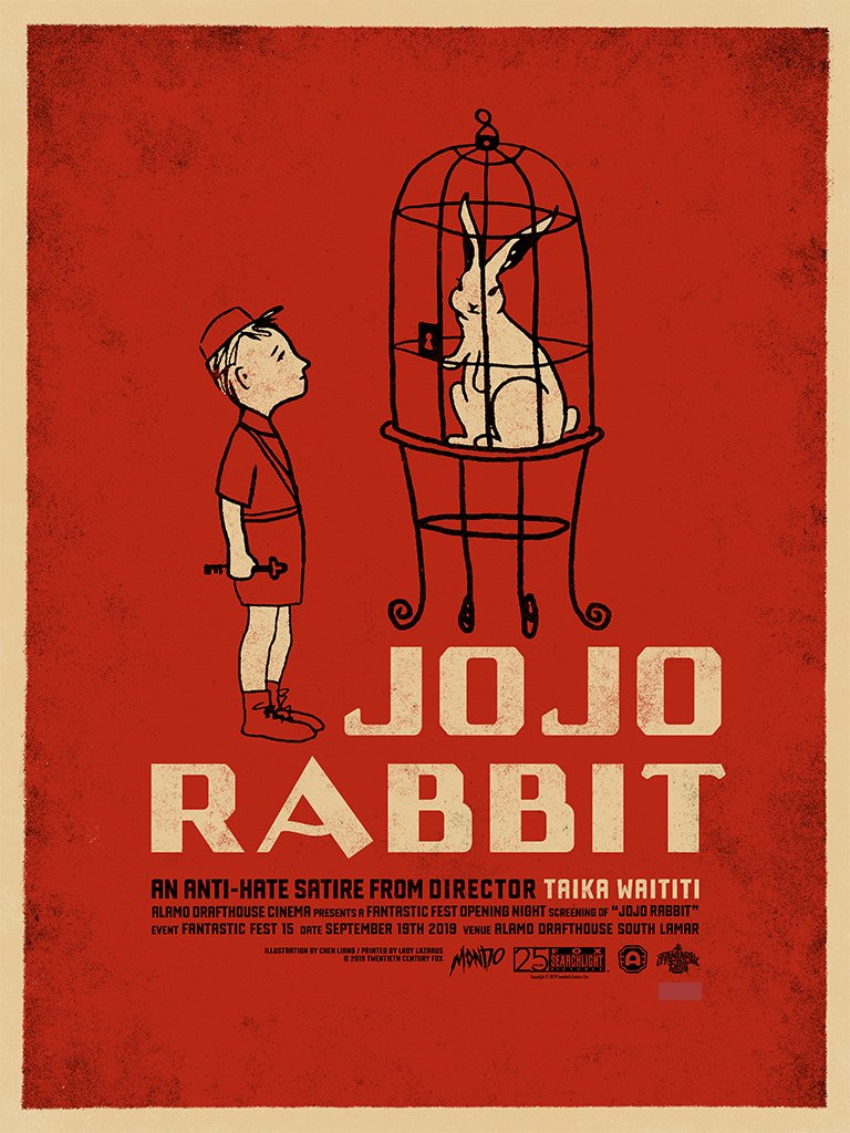 MaximumCinema's tweet photo. «Jojo Rabbit»
Zur Filmtipp: https://t.co/oLBcmlkvF2
#MaximumPoster #JoJoRabbit https://t.co/6THEMYUhCw